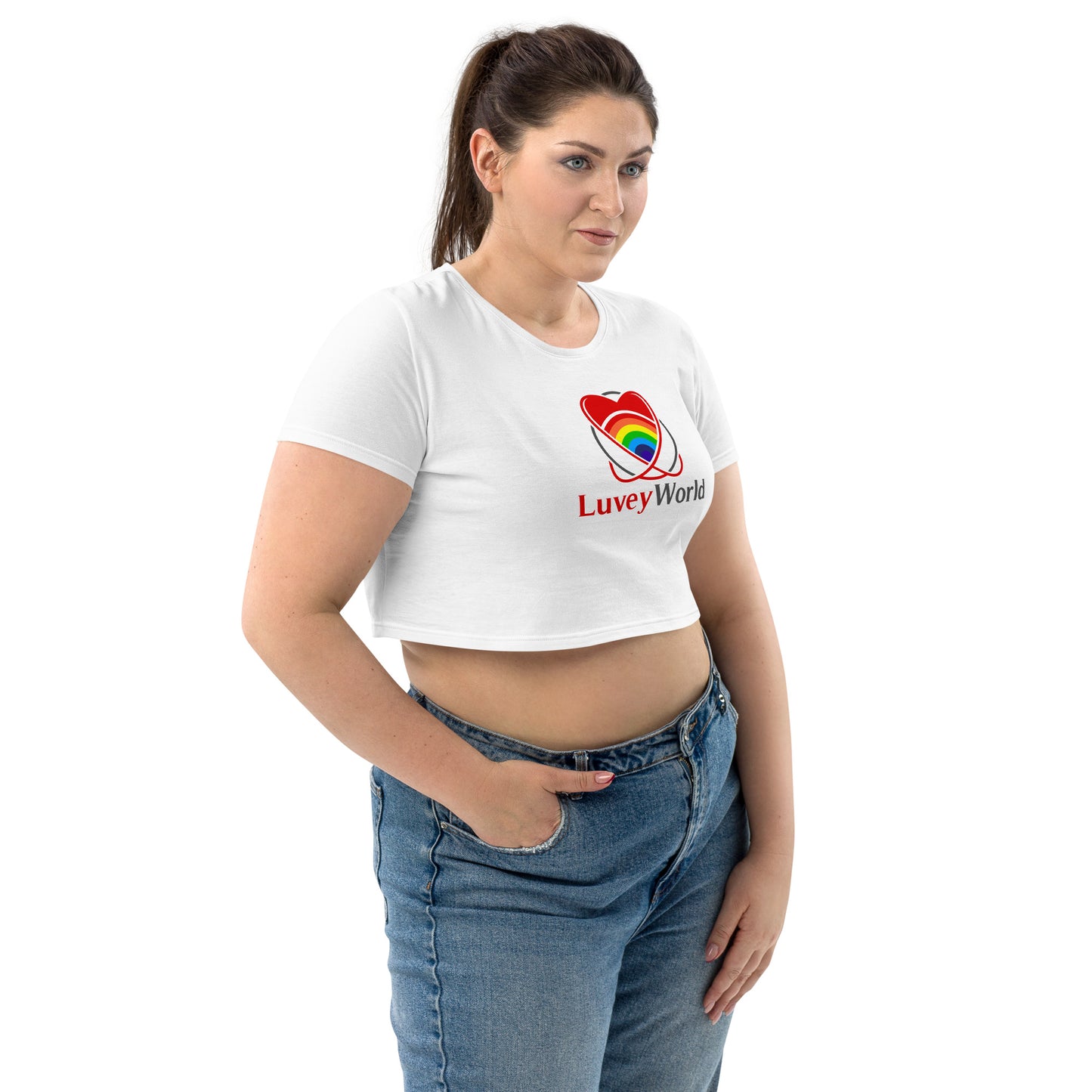 LuveyWorld Organic Crop Top