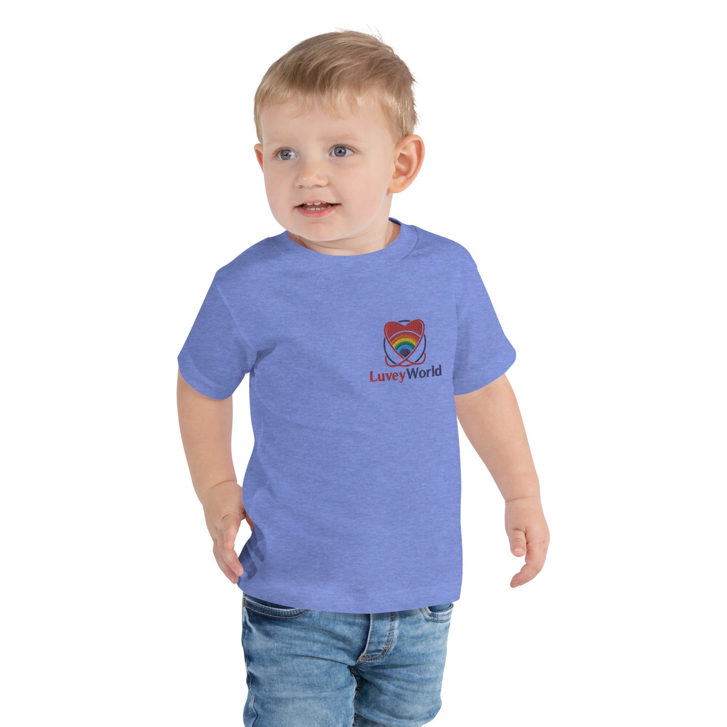 LuveyWorld Toddler Short Sleeve Tee