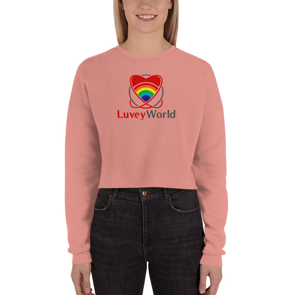 LuveyWorld Crop Sweatshirt